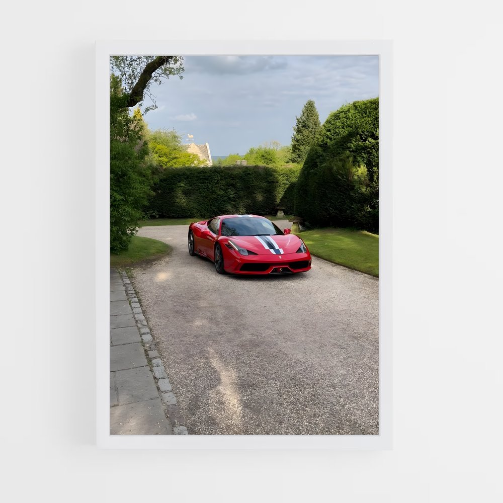 Poster Speciale Lumière – affiche Ferrari (vue 3)